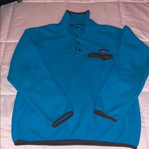 Patagonia fleece blue